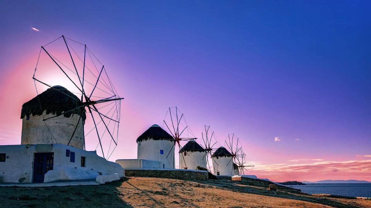 Sunlight Mykonos City Apartment Mykonos Town Bagian luar foto